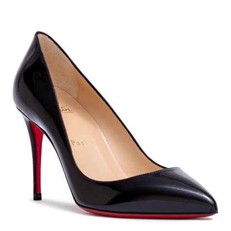 christian louboutin black heels sale